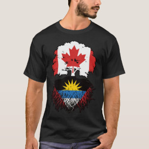 T-shirt Antigua Antiguan Canadian Canada Arbre Roots Drape