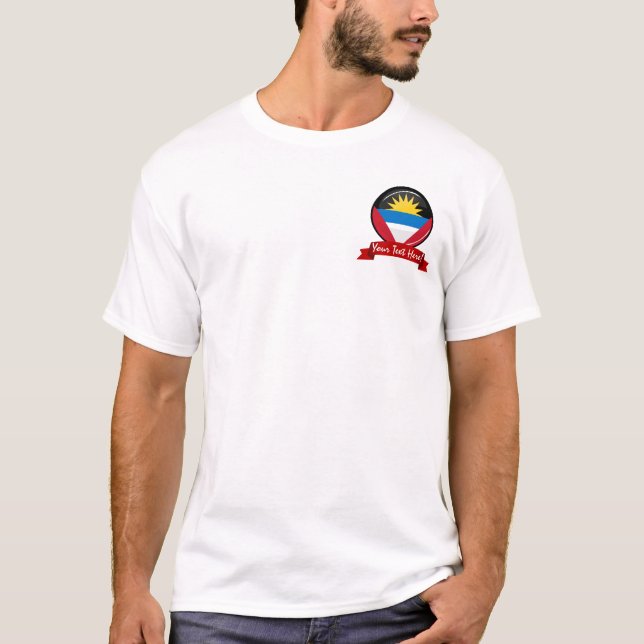 T-shirt Antigua-et-Barbuda (Devant)