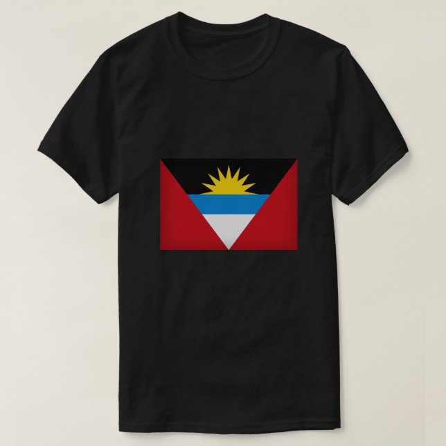 T-shirt Antigua et Barbuda Flag (Design devant)