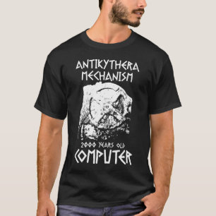 T-shirt Antikytherme, mécanisme de l'ancien ordinateur gre
