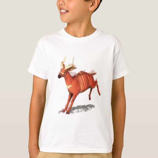 T-shirt Antilope de bongo (Devant)