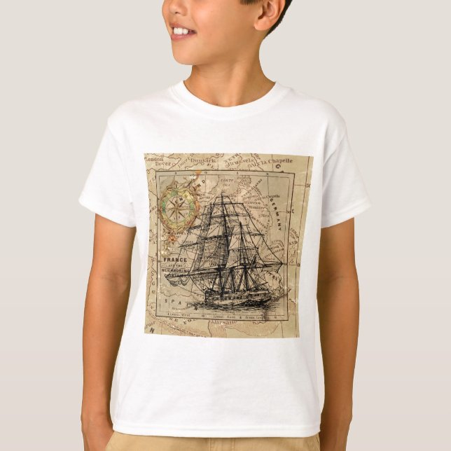 T-shirt Antique Old General France (Devant)