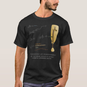 T-shirt Antoine Van Leeuwenhoek Microscopie