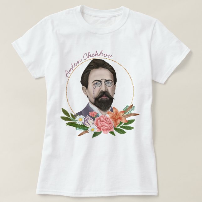 T-shirt Anton Chekhov (Design devant)