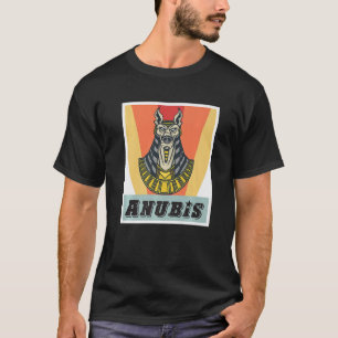 T-shirt Anubis Egyptologie Dieu de la mort Egypte Pharaon 