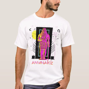 T-shirt Anunakiz Neon Anunnaki Guardian