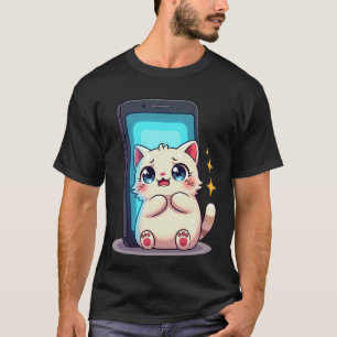 T-shirt Anxiété des médias sociaux Introverti Flux Actuali