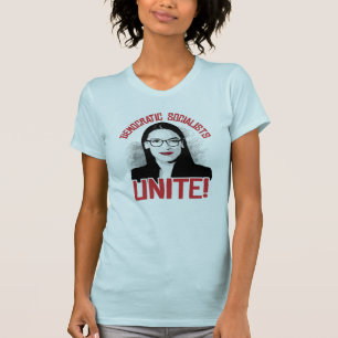 T-shirt AOC - Les socialistes démocrates s'unissent