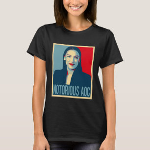 T-shirt AOC notoire l'Alexandrie Ocasio Cortez