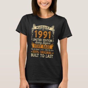 T-shirt Août 1991 Légende Vivante Très Rare