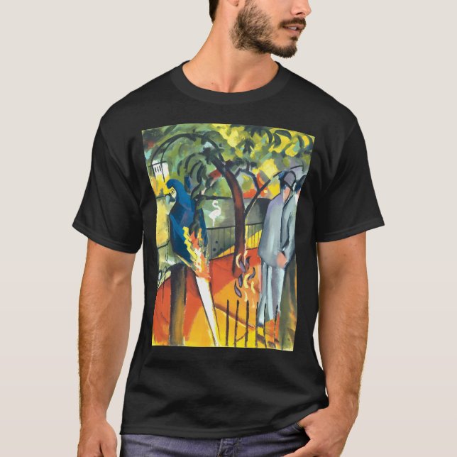 T-shirt Août Macke Zoological (Devant)
