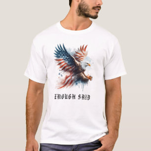T-shirt *~* AP16 Etats-Unis - Drapeau américain détaillé E