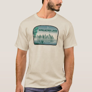 T-shirt Apalachia Lake Caroline du Nord Cerf