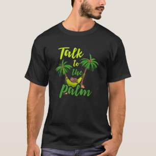 T-shirt Ape Dans Hammock Beach Parlez Au Palm 1