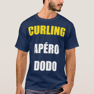 T-shirt apéro de curling dodo
