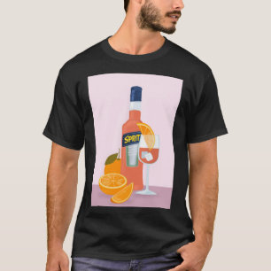 T-shirt Aperol Spritz Boire Orange