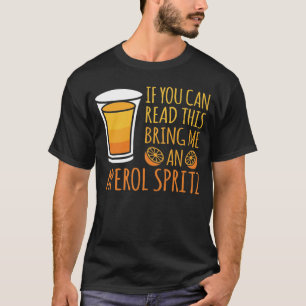 T-shirt Aperol Spritz Cocktail Party Alcool Boisson été 