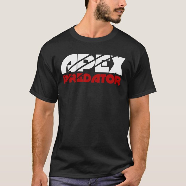 T-shirt Apex Predator Primal Claw Marques (Devant)