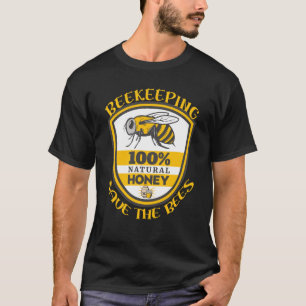 T-shirt Apiculture Économisez La Citation Des Abeilles