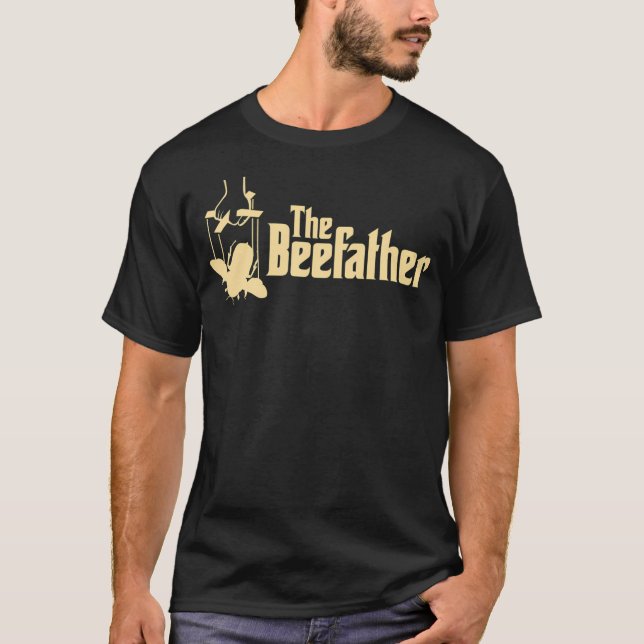 T-shirt Apiculture Le Beefather Beekeeper Dons (Devant)