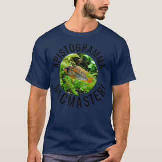 T-shirt Apistogramma Macmasteri Nwarf Cichlid Aquarium 1