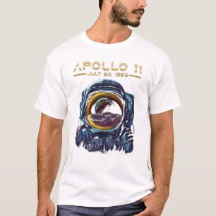 T-shirt Apollo 11 Conception d'astronautes spatiaux de la