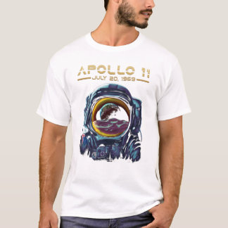 T-shirt Apollo 11 Conception d'astronautes spatiaux de la 