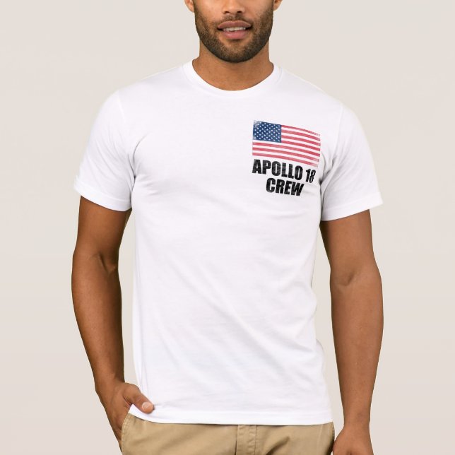 T-shirt Apollo 18 - La NASA (Devant)