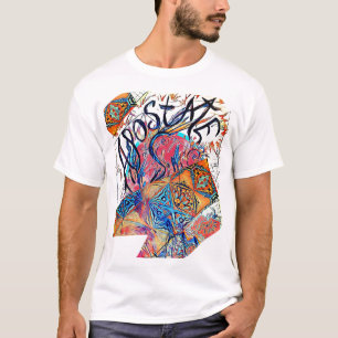 T-shirt Apostate Colorful Dessin Doodé Gratuit