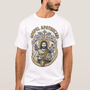 T-shirt Apothicaire de l'Évangile Guérison Chrétienne Jésu