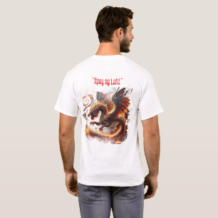 T-shirt Apoy ng Lahi Dragon Philippin Fougueux