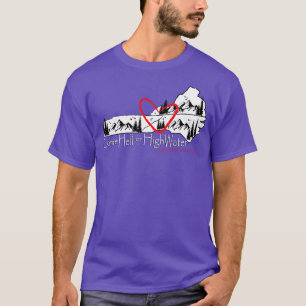 T-shirt Appalachia forte Come Hell ou haute eau longue
