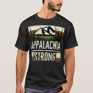 T-shirt Appalachia Strong Nc Mountains Extérieur Randonnée