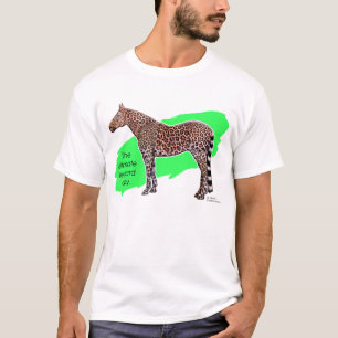 T-shirt Appaloosa final de léopard