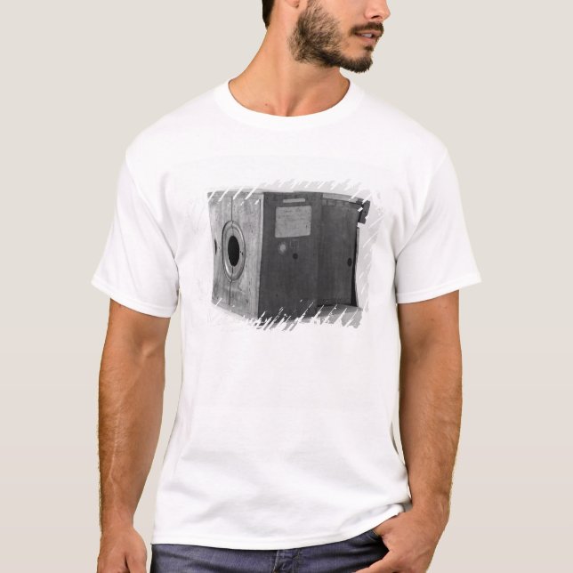 T-shirt Appareil-photo de Joseph Nicephore Niepce, (Devant)