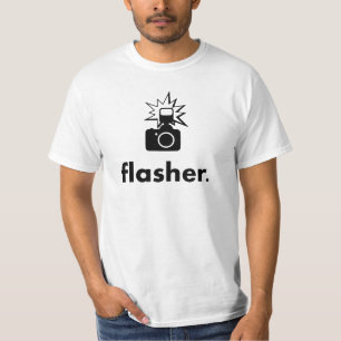 T-shirt Appareil-photo de photographe de clignoteur