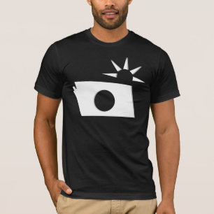 T-shirt Appareil-photo de vieille école