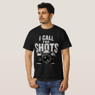 T-shirt Appareil Photo Vintage Je Tire Les Fiches