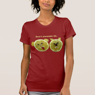 T-shirt /Apparel de deux visages de citron