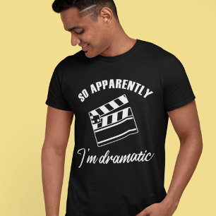 T-shirt Apparemment, je suis l'actrice comique Gif