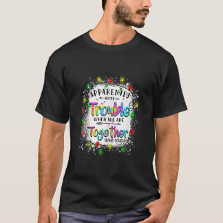 T-shirt Apparemment nous avons du mal quand nous sommes en