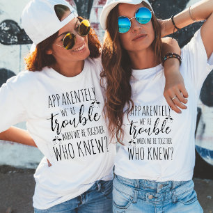 T-shirt Apparemment, on a du mal quand on est ensemble T-s