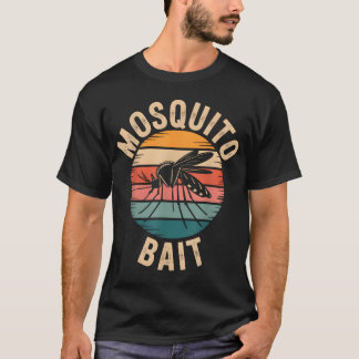 T-shirt Appât à moustiques de camping campeur de feu de ca