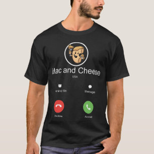 T-shirt Appel de Mac & Cheese Gift Mac et Pâtes au fromage