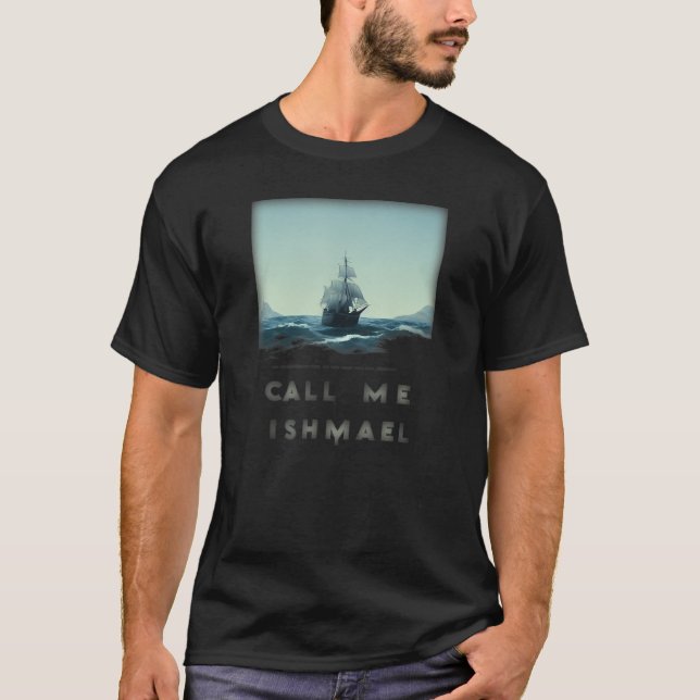 T-shirt Appelez-Moi Ishmael Baleinière Marque Male Stages  (Devant)