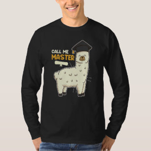 T-shirt Appelez-moi Master Degree