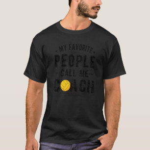 T-shirt Appelez-moi Water Polo Coach Water Polo Coaching