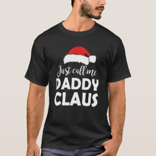 T-shirt Appelle-moi papa Claus Noël Dire Famille M