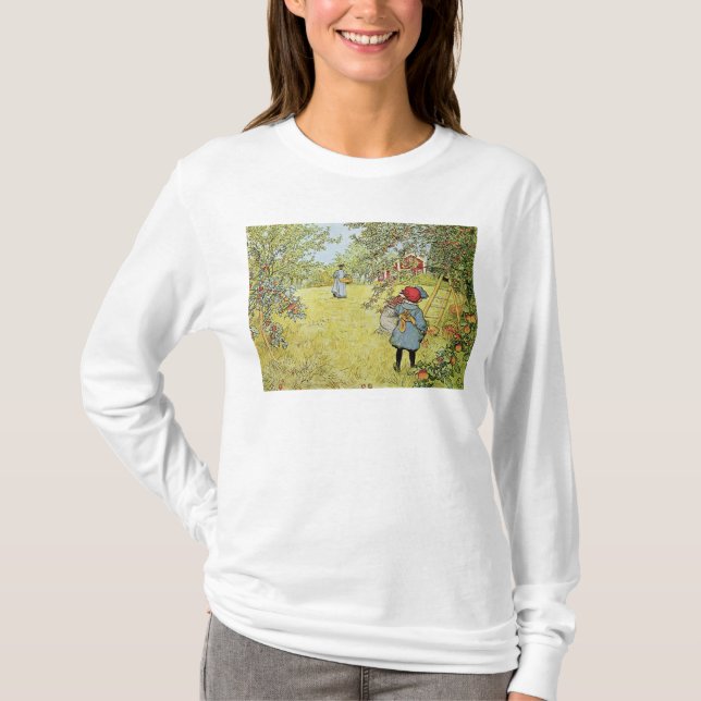T-shirt Apple moissonnent (Devant)