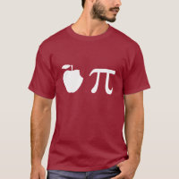 T-Shirt, Apple Pi, White